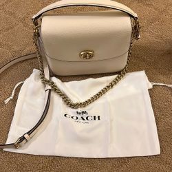 Brand New Leather Coach Crossbody Purse