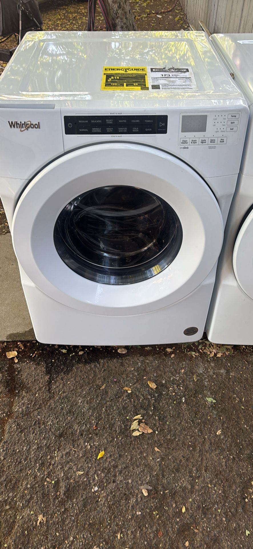 Whirlpool Washer And Electric Dryer