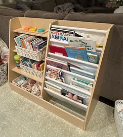 Large kids book and toys storage