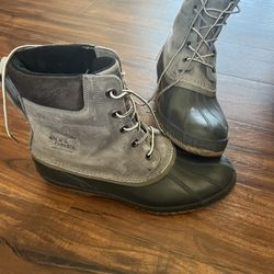 Mens Sorel Gray Boots Size 13
