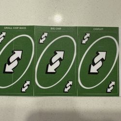 Green Uno Reverse Card Sticker
