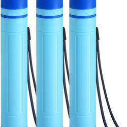 ☆ Greeshow Portable Water Filter Straw, Personal Water Filtration System, Replaceable Filter Cartridge, Outdoor Water Purifier Emergency Survival Gear