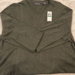 Large Green  Van Heusen Sweater