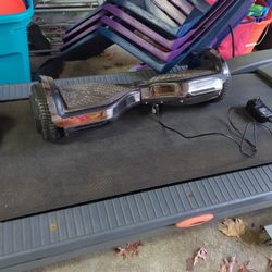 X Hover-1 Chrome Hoverboard With Charger