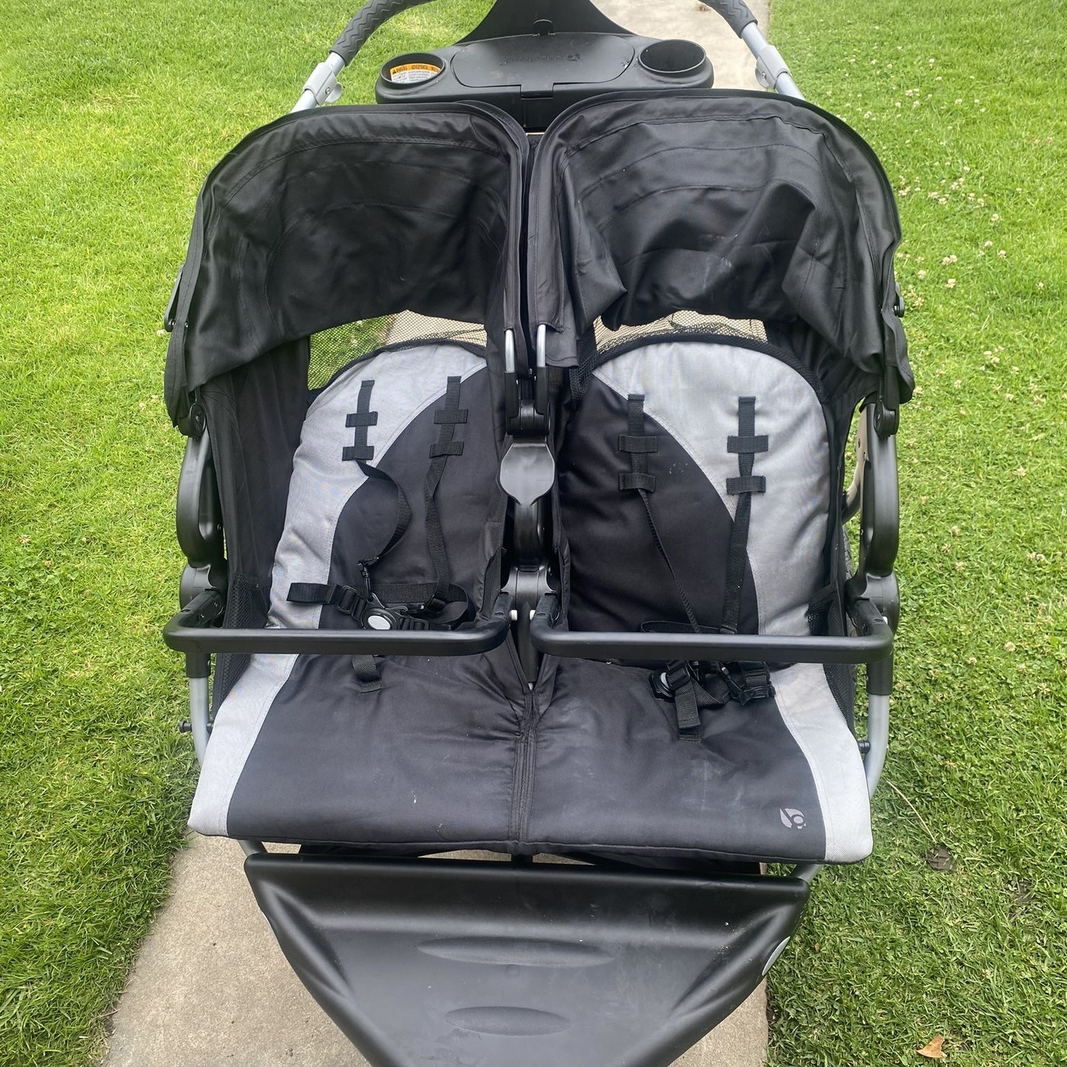 Used Double Jogger Baby Trend 