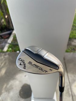 Callaway sure out 60 wedge