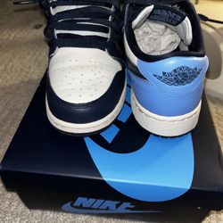 Jordan 1 Low Blue & White 