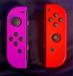 Nintendo Switch Joy-Con Pair Neon Purple and Red