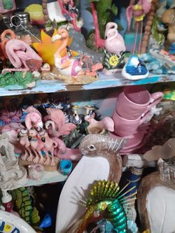 Flamingo lovers check out the wide variety of flamingo items each price separately and sold individually