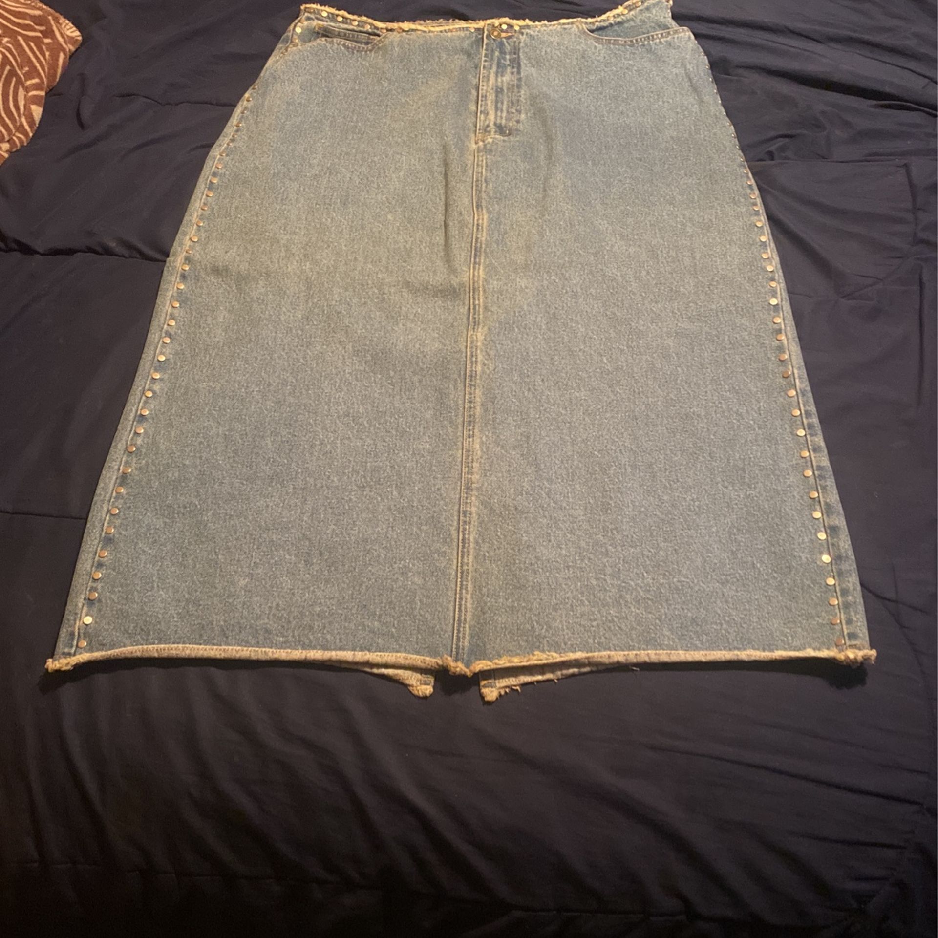 Jean Skirt
