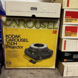 Kodak Projector & slide carousels