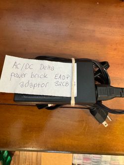 Delta EADP-32CB AC/DC power adapter brick with an attached power cord