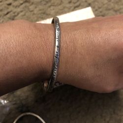 925 Silver Bangle Bracelet 