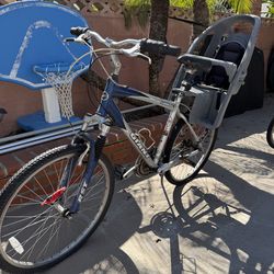 Giant  bike  with babyseat