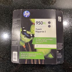 2-Pack HP 950XL Black for HP OfficeJet & OfficeJet Pro WARRANTY ENDED Sep 2020 