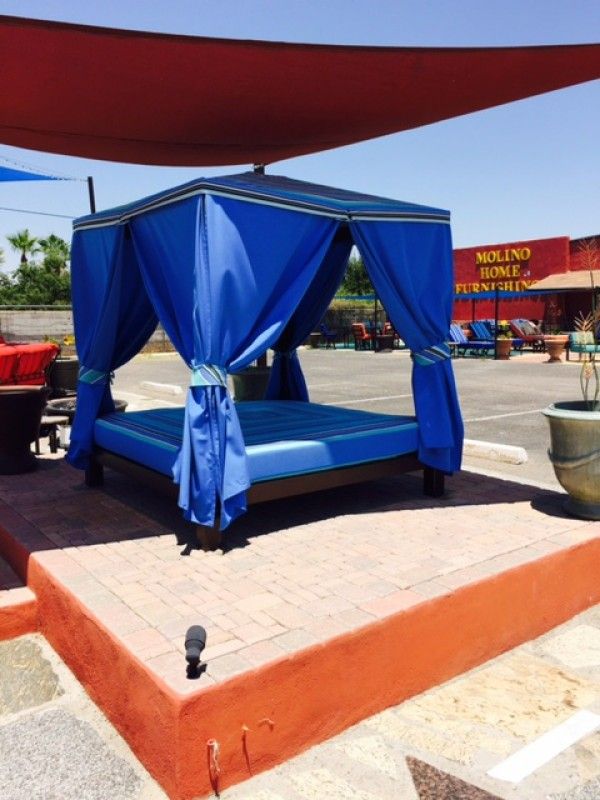 $50 Down - Resort-Style Cabana Beds and Pergolas Today