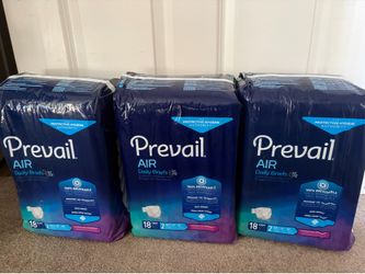 Adult diapers Prevail