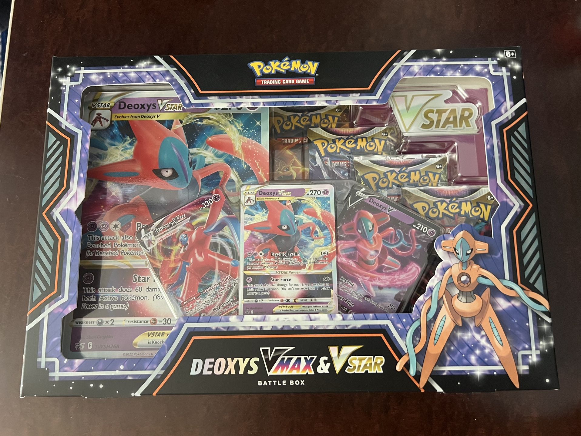 Pokemon Deoxys Vmax And Vstar Battle Box