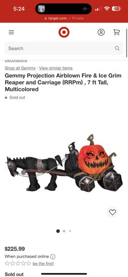 Halloween Inflatable Grim Reaper 