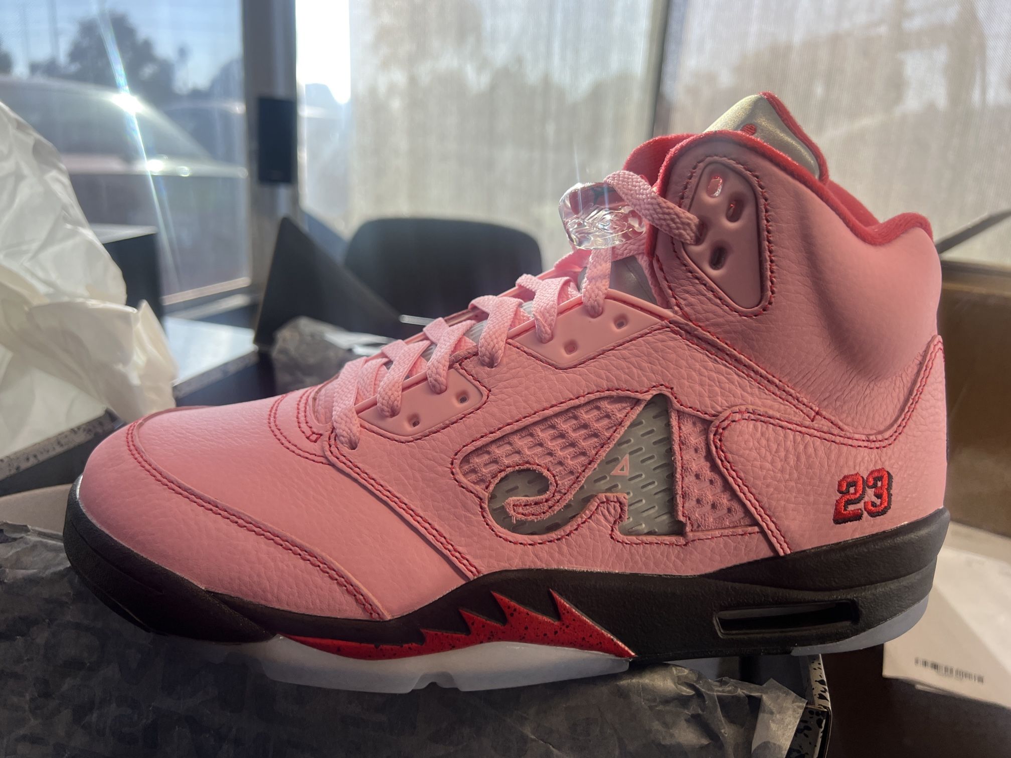 Awake NY Jordan 5 Arctic Pink Size 11 DS