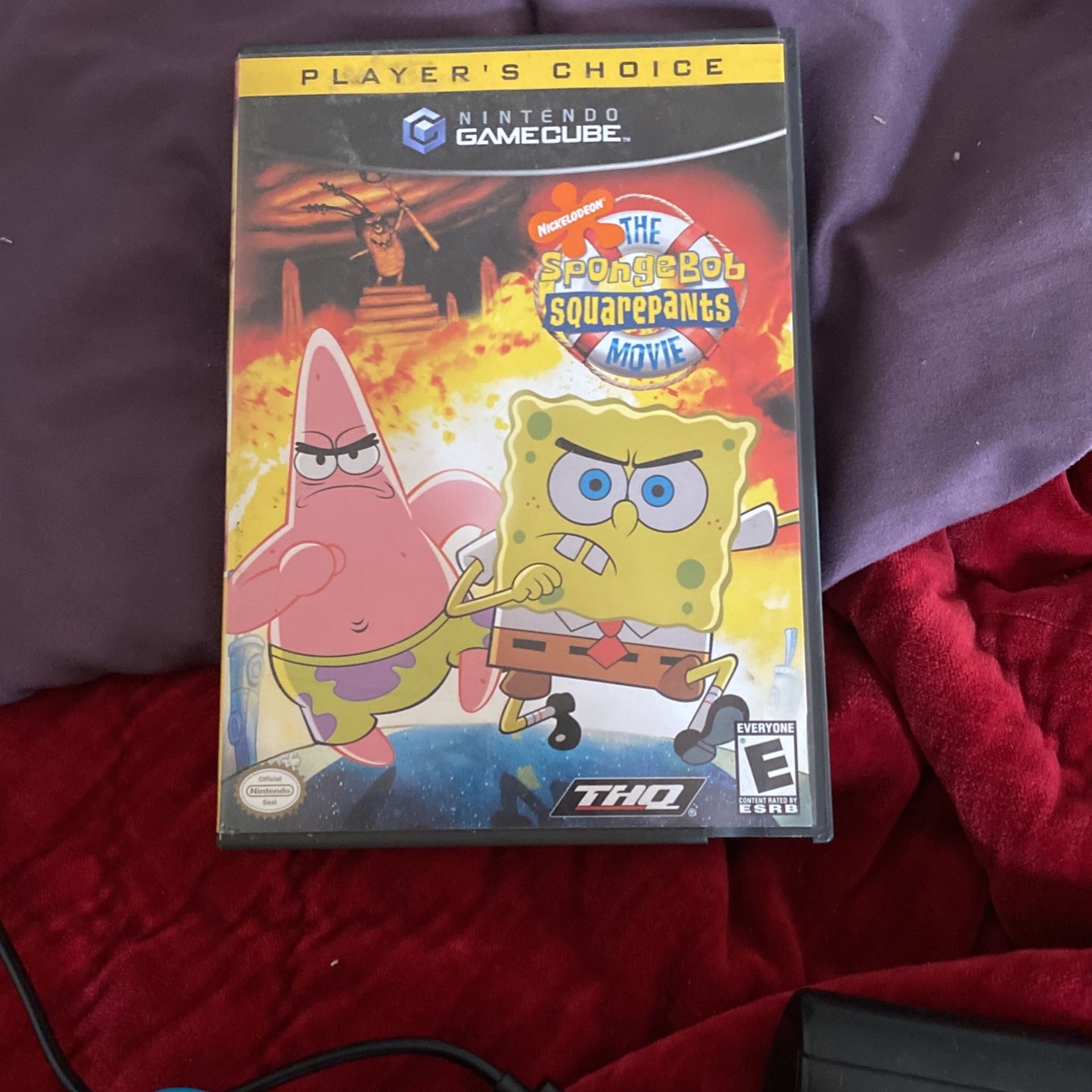 Nintendo GameCube Spongebob Squarepants Game