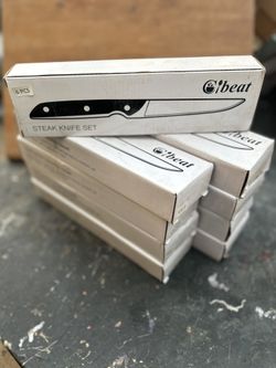 Cibeat steak knives.