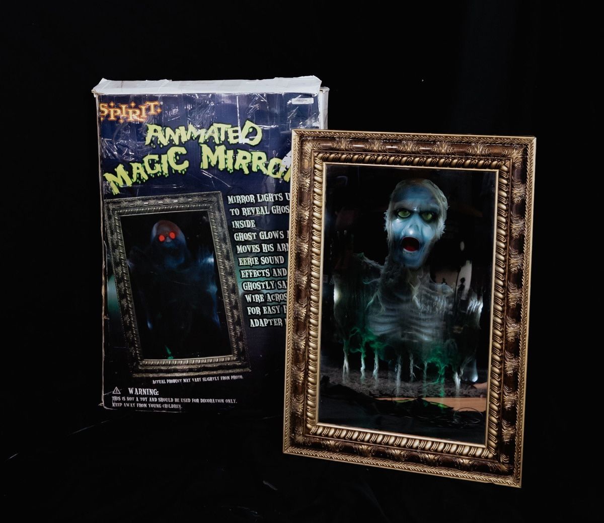 Spirit Halloween Haunted Magic Mirror Animatronic (Discontinued) 2010