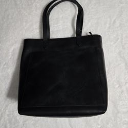 New Madewell Top Zip Medium Transport Leather Tote $188