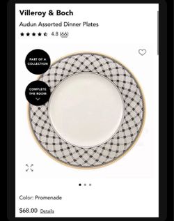 Villeroy and Boch Fine porcelain China.