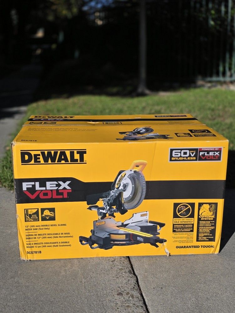 DEWALT
60V Lithium-Ion 12 in. Cordless Sliding Miter Saw (Tool Only
