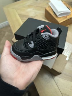 Jordan 4 Bred Reimagined Size 3c