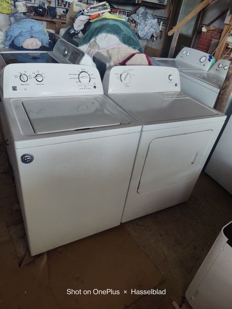 $475 KenMore Washer Dryer Set