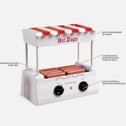 Popcorn Maker And Hot Dog Roller/bun Warmer