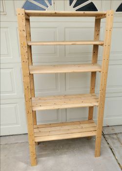 Wood shelf