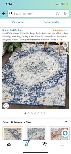 Boho Blue Rug