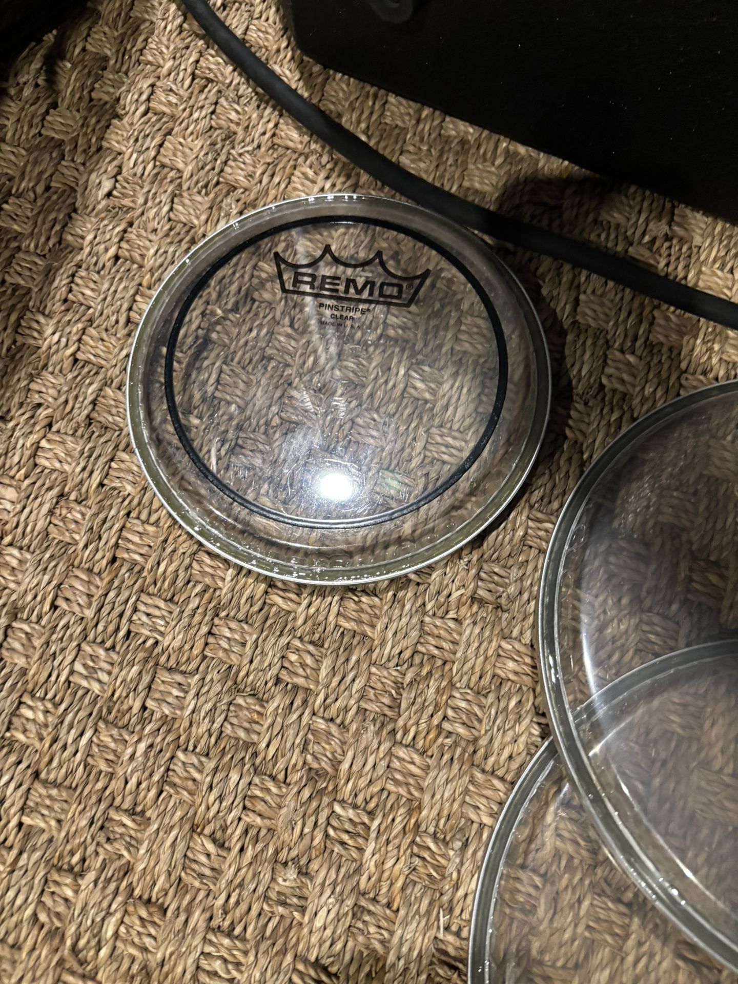6 Pinstripe Clear Remo Drum Head