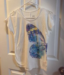 Girls butterfly top size 12