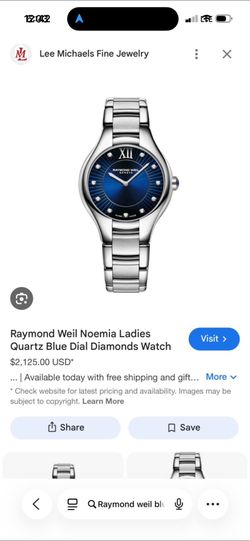 Raymond Weil Noemia 5124-ST-50181 ladies watch