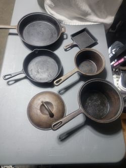 Cast Iron Pots & Pans