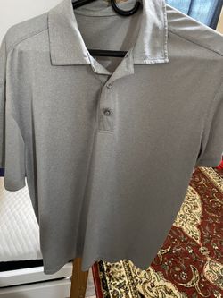 Light grey golf shirt