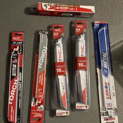 Assorted Sawzaw Blades 