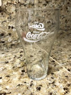 Enjoy Coca Cola Glass