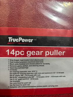 14 PC GEAR PULLER