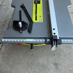 RYOBI 15 Amp 10 in. Compact Portable Corded Jobsite Table Saw, Sell As Is.