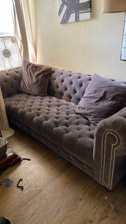 Light purple couch