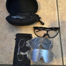 X-Tiger Sport Sunglasses (3 lenses)