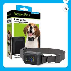 Premier Pet Bark Collar with Digital Display, Multiple corrections