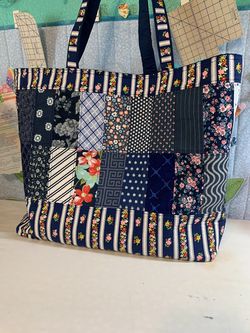 Handmade quilted bag