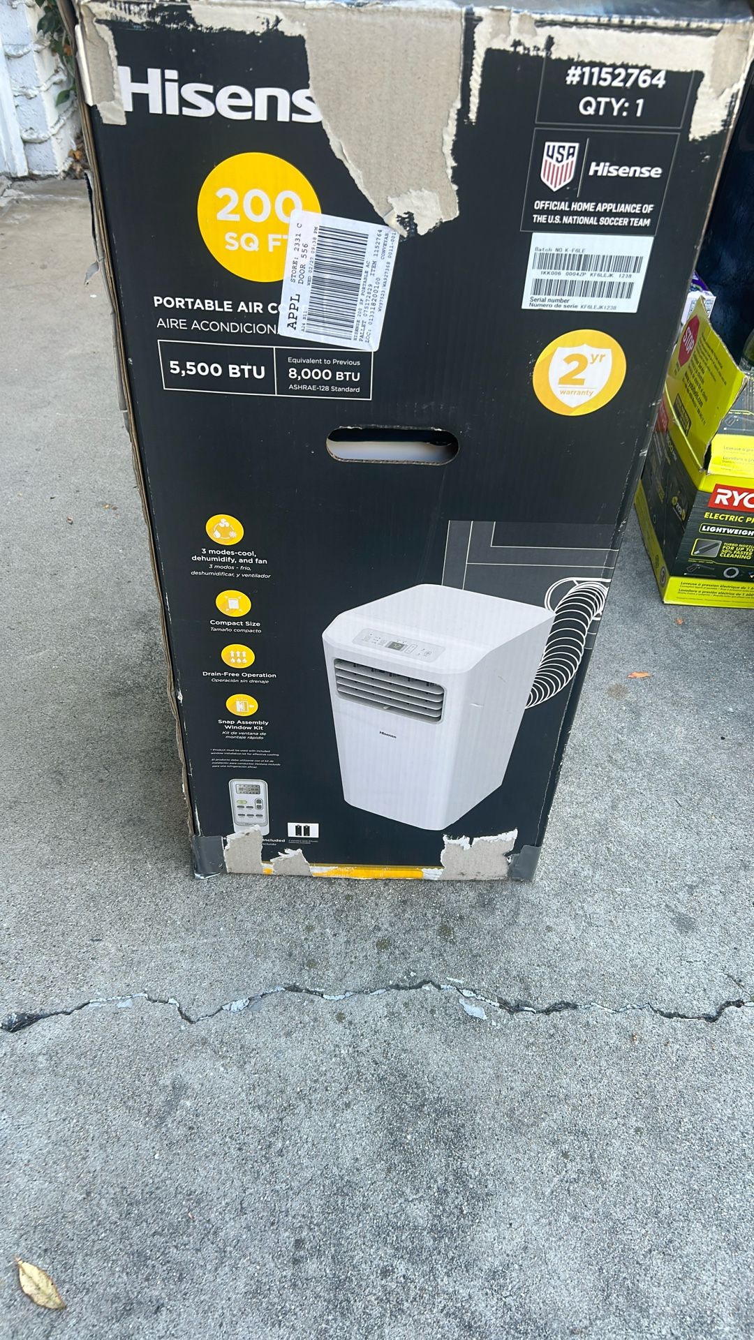 Hisense Portable Air Conditioner