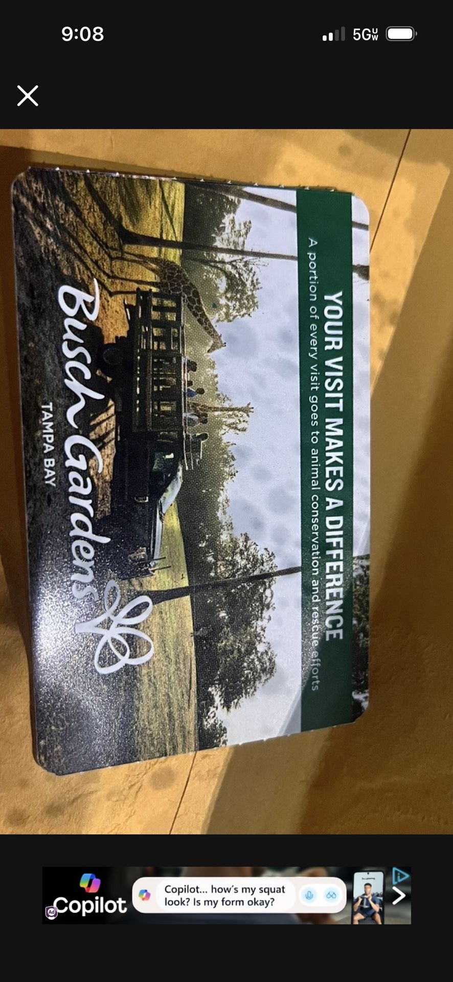 Ticket To sea World, Aquatics In Orlando Or Bush Garden And Adventure Island On Tampa 